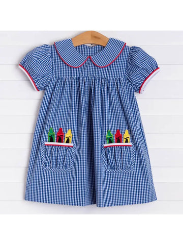 Crayons Peter Pan Gingham Dress