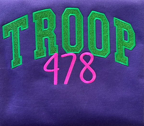 Girl Scout Troop Sweat Shirt