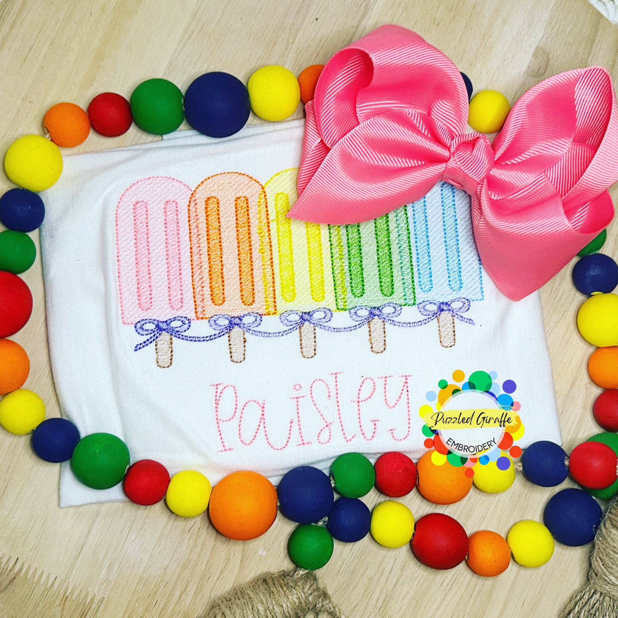 Girl's Summer Popsicles