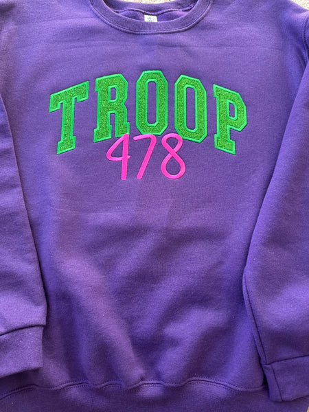 Girl Scout Troop Sweat Shirt